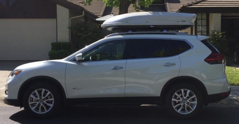 Yakima Skybox 16s - Car Rooftop Carrier - Pearl White Finish - Los Angeles
