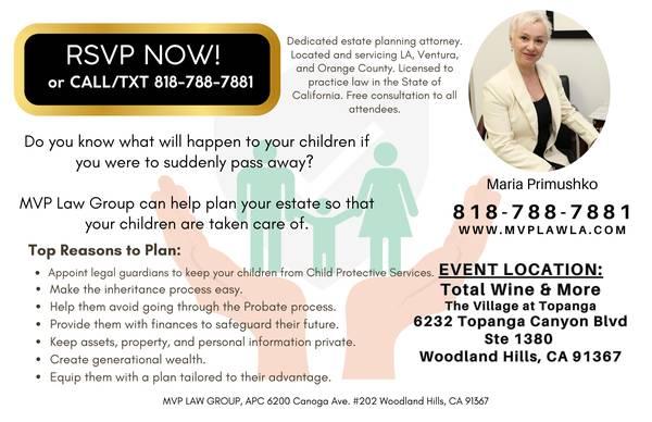 Total Wine & More EVENT FOR PARENTS - Woodland Hills