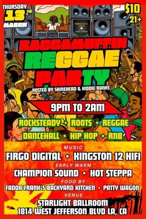 RAGGAMUFFIN REGGAE PARTY - Jefferson