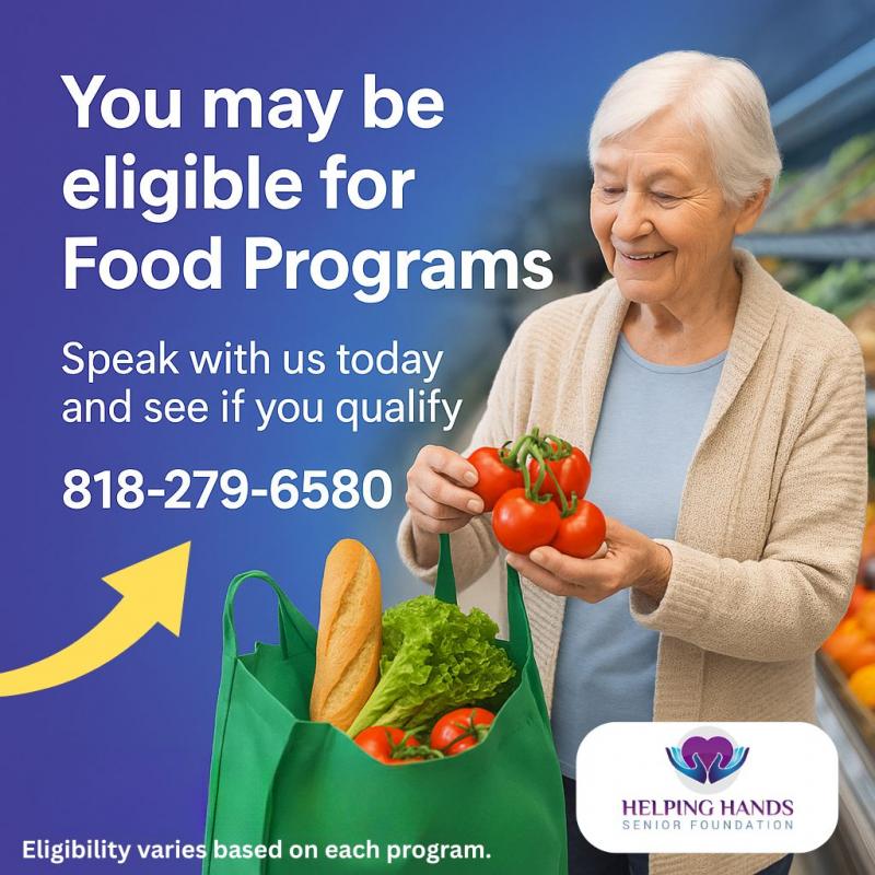 Meals & Groceries for Seniors 65+ - Los Angeles