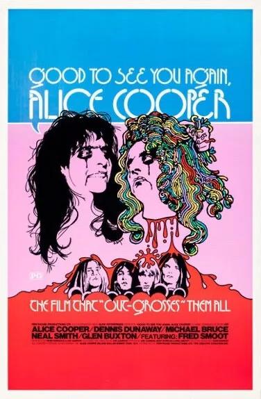 5 Alice Cooper GOOD TO SEE YOU AGAIN Theater Lobby Posters - NEW - Los Angeles