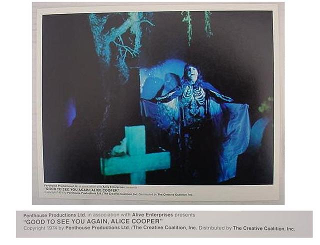 25 Alice Cooper Good To See You Again 1974 GRAVEYARD Lobby Cards - Los Angeles