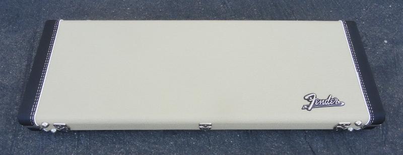 Fender Stratocaster/Telecaster Case - Blond W/Teal Int & Amp Logo - Los Angeles