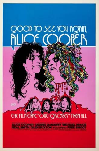 5 Alice Cooper GOOD TO SEE YOU AGAIN Theater Lobby Posters - NEW - Los Angeles