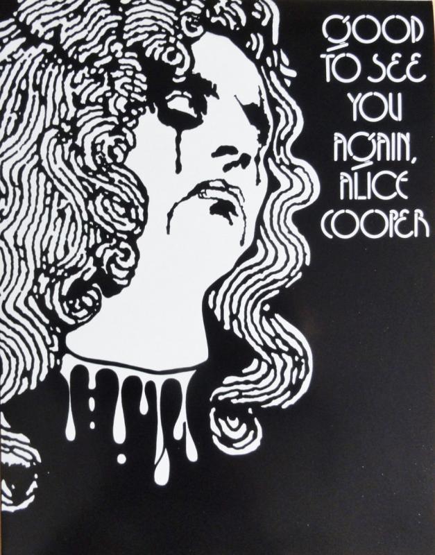 10 Alice Cooper GOOD TO SEE YOU AGAIN 1974 Presskit Folders - NEW - Los Angeles