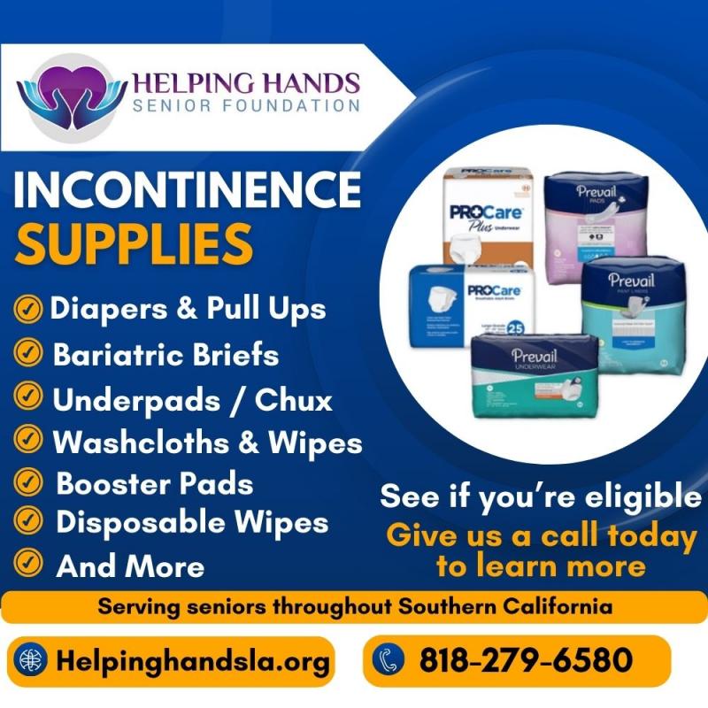 Helping Seniors Access Incontinence Products & Care Essentials - Los Angeles